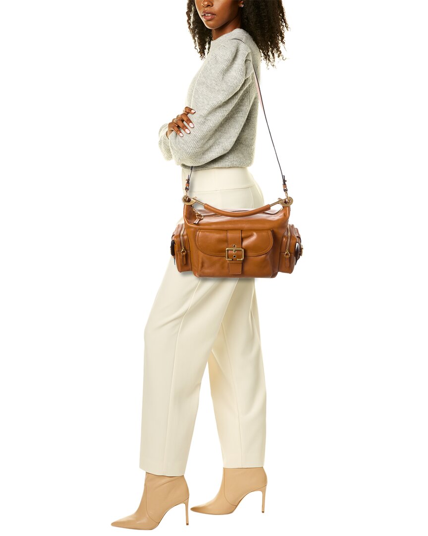 Chloé Medium Double Carry Leather Shoulder Bag