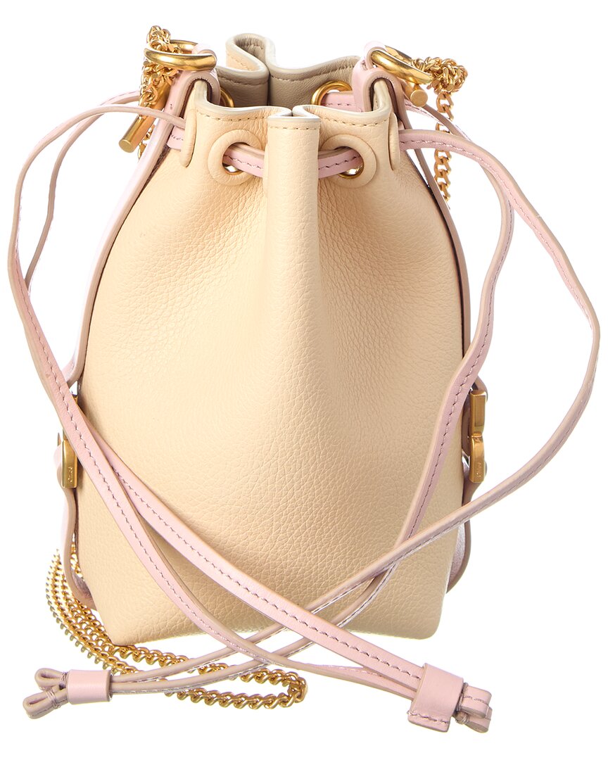 Chloé Marcie Micro Leather Bucket Bag