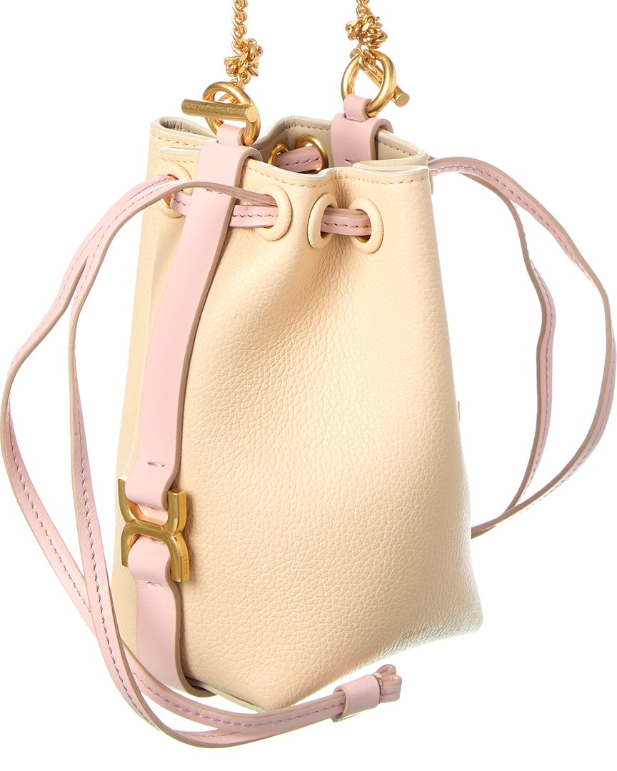 Chloé Marcie Micro Leather Bucket Bag