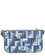 Fendi Baguette Ff Jacquard Pouch