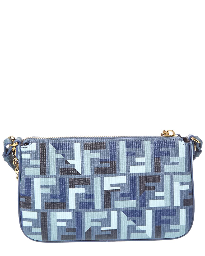 Fendi Baguette Ff Jacquard Pouch