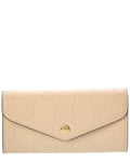 Gucci Gg Leather Continental Wallet