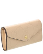 Gucci Gg Leather Continental Wallet