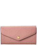 Gucci Gg Leather Continental Wallet