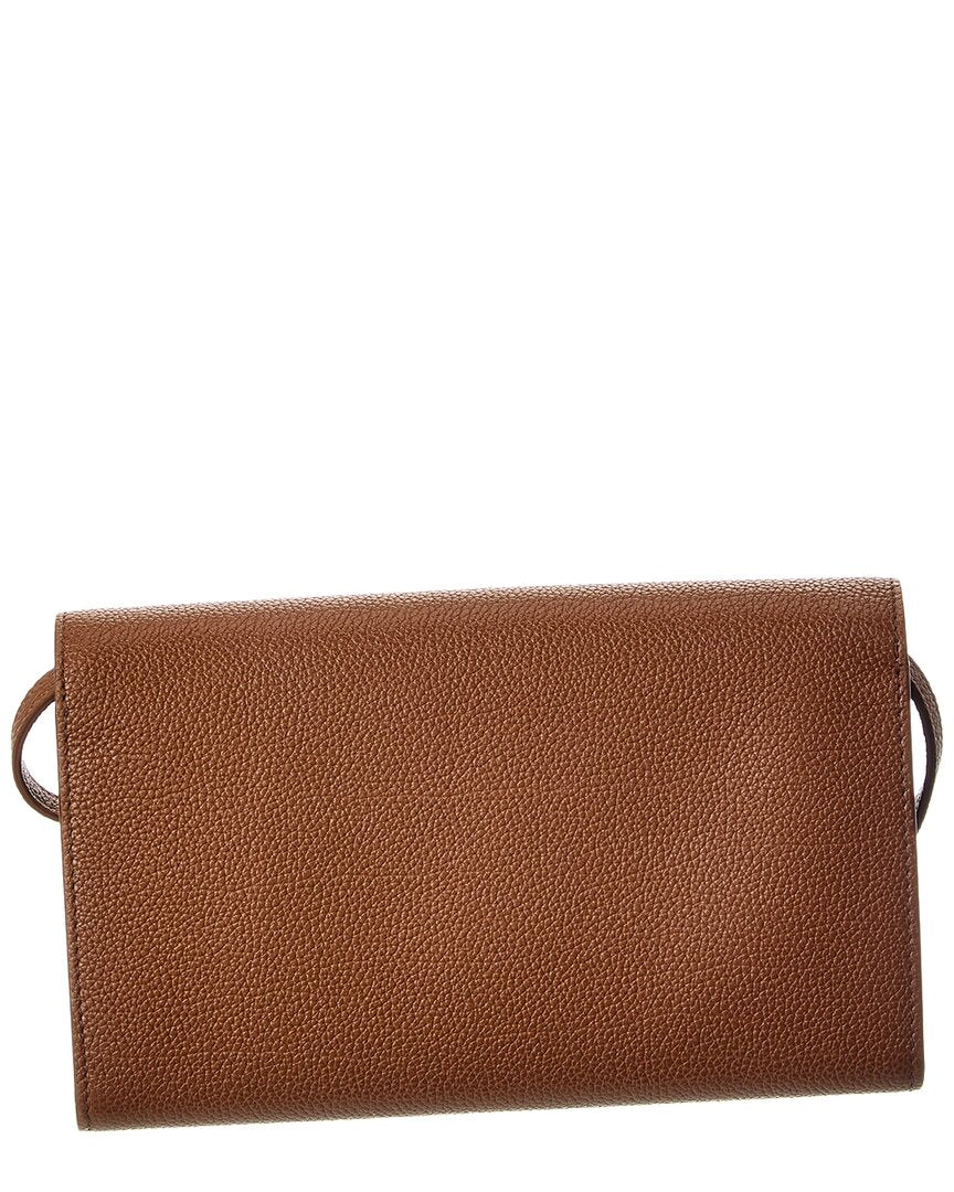 Burberry Cotswolds Leather Strap Wallet