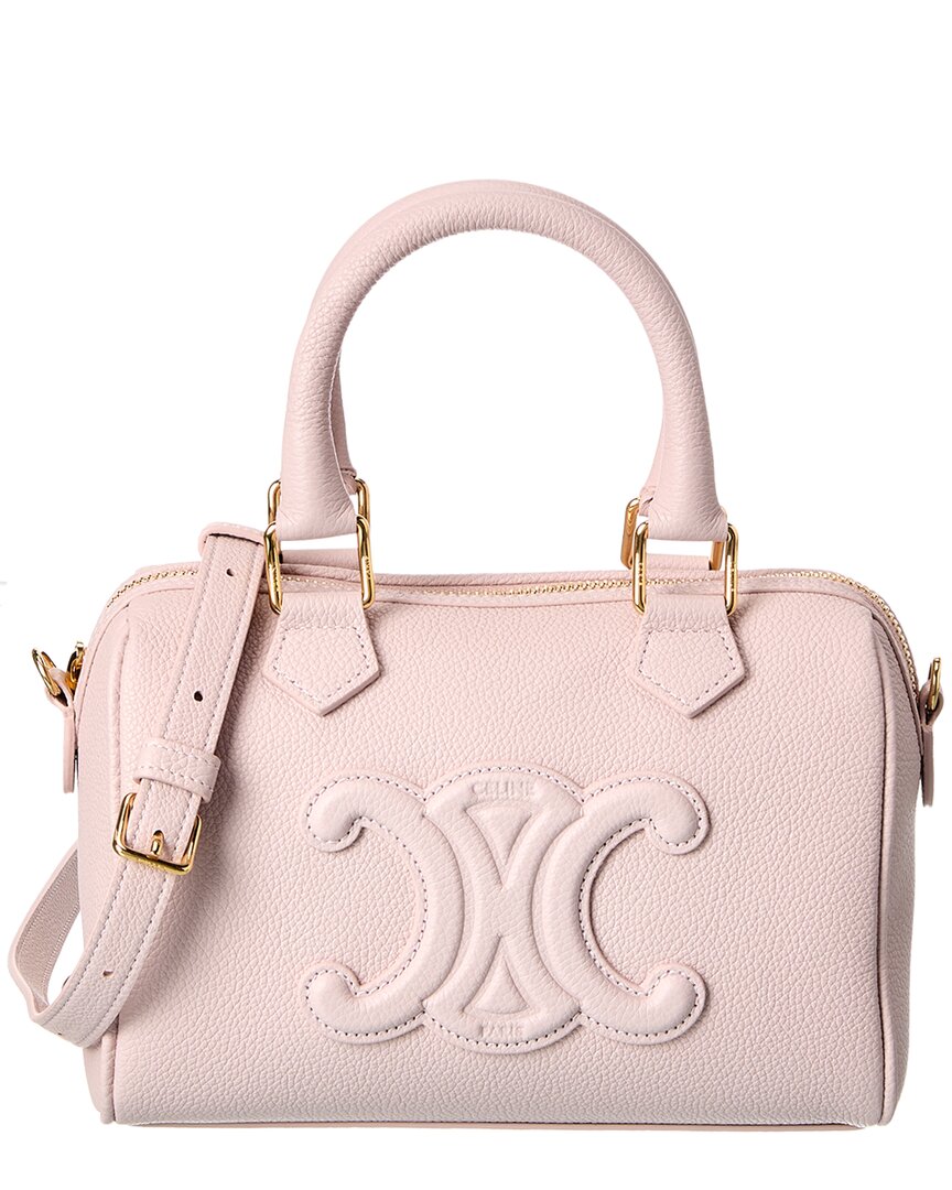 Celine Boston Small Leather Shoulder Bag