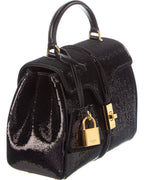 Celine 16 Mini Sequin Leather Satchel