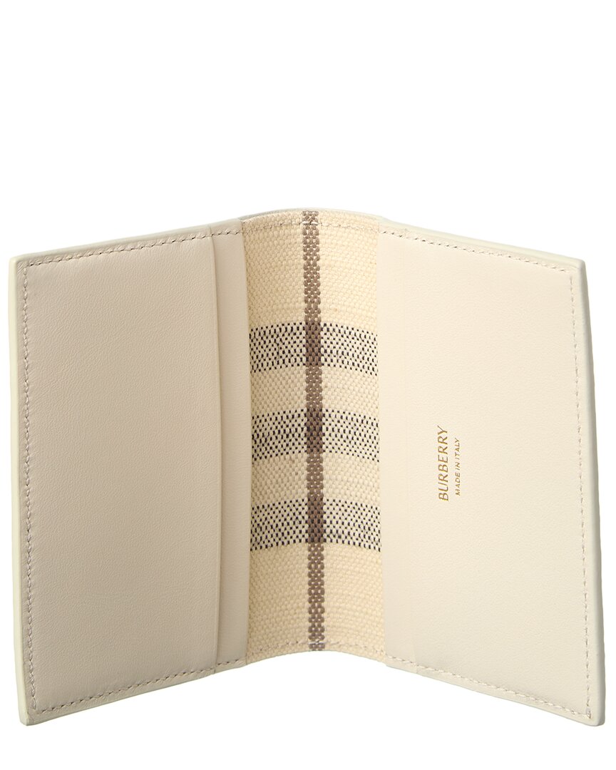 Burberry Bloomsbury Folding Leather Card Case