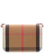 Burberry Madison Check Canvas & Leather Crossbody