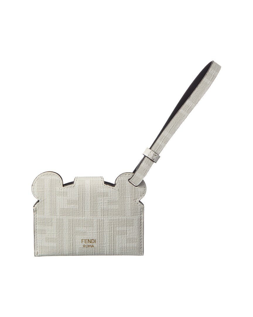 Fendi Best Friends Forever Ff & Leather Card Case