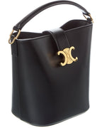 Celine Louise Small Leather Bucket Bag