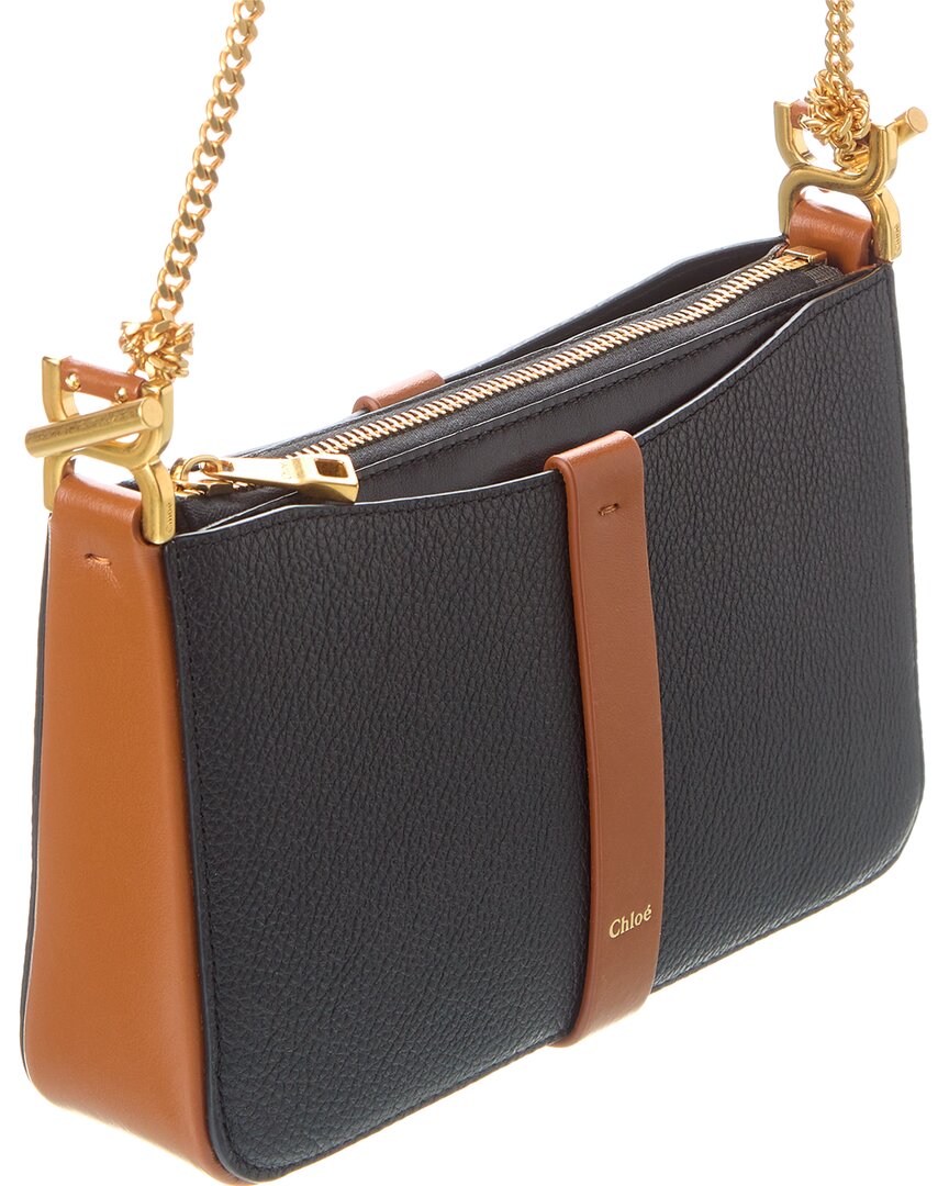 Chloé Marcie Leather Pouch On Chain