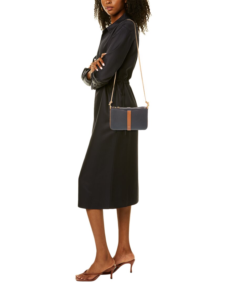 Chloé Marcie Leather Pouch On Chain