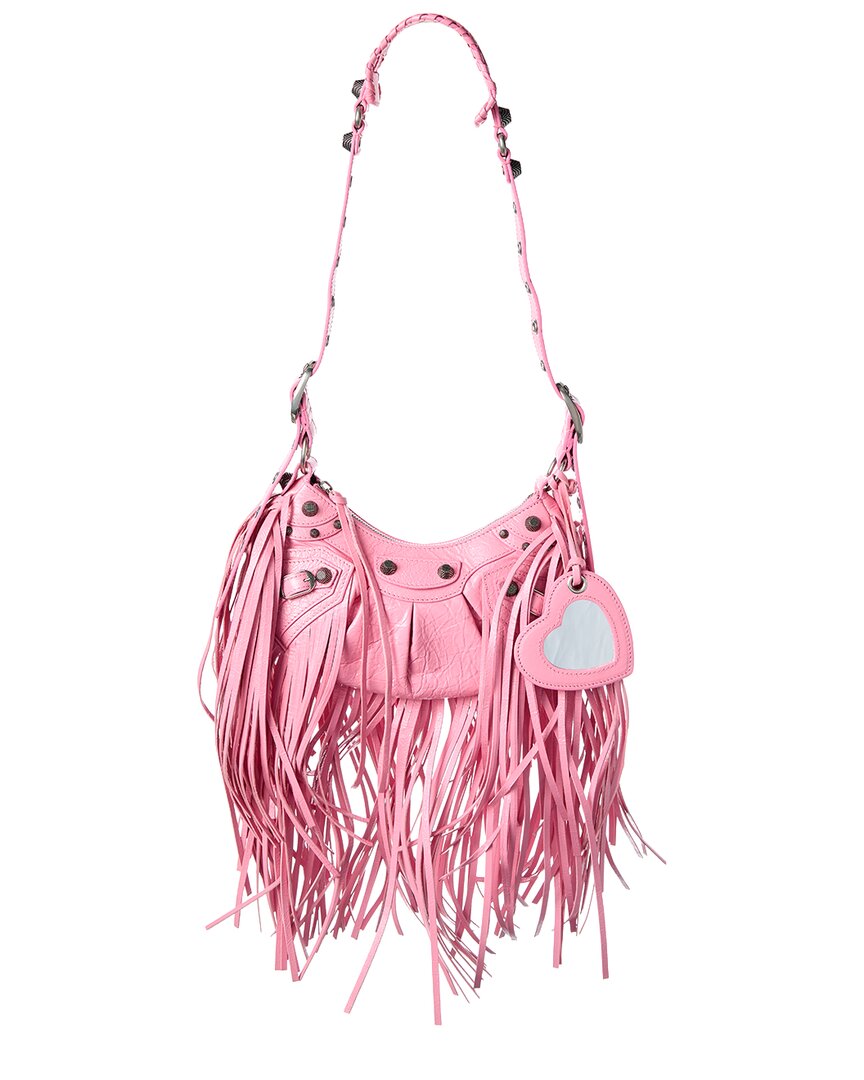 Balenciaga Le Cagole Xs Leather Shoulder Bag