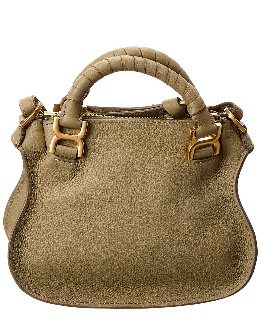 Chloé Marcie Mini Double Carry Leather Satchel