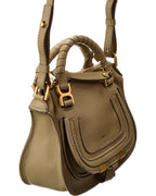 Chloé Marcie Mini Double Carry Leather Satchel