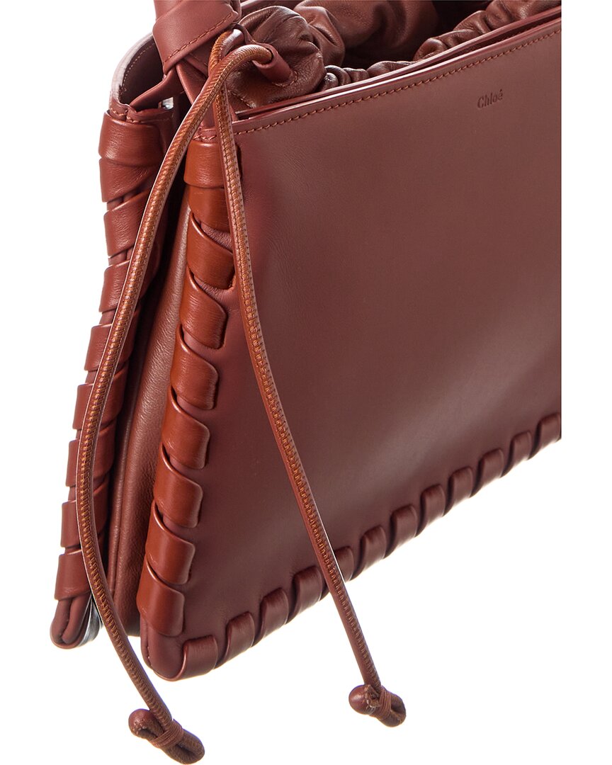 Chloé Mate Gusset Leather Shoulder Bag