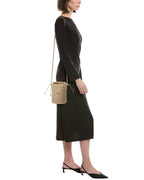 Gucci Gg Marmont Small Gg Canvas Bucket Bag