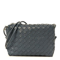 Nappa Intrecciato Small Loop Camera Bag Thunder