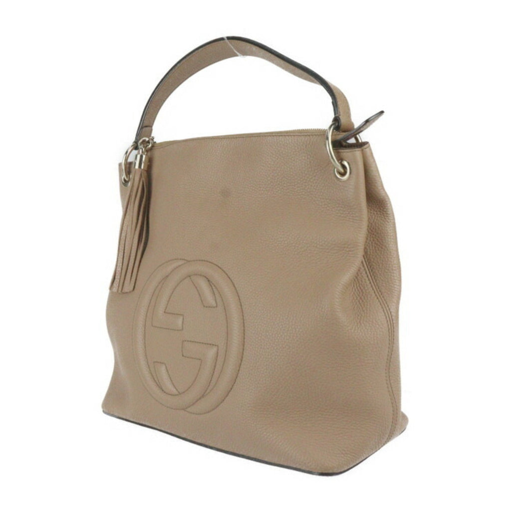 Gucci Soho Mauve Leather Tote Bag (Authentic Pre-Loved)