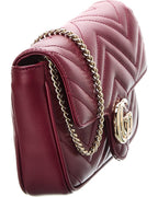 Gucci Gg Marmont Mini Leather Shoulder Bag