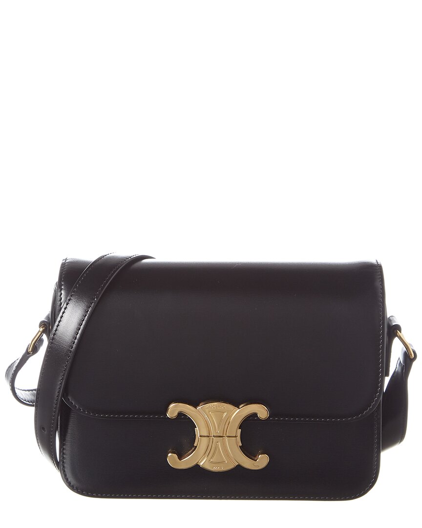 Celine Teen Triomphe Leather Shoulder Bag