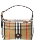 Burberry Highlands Mini Leather-Trim Duffel Bag