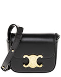 Celine Triomphe Leather Shoulder Bag