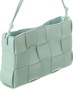 Bottega Veneta Cassette Mini Intreccio Leather Shoulder Bag