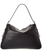 Gucci Gg Emblem Large Leather Shoulder Bag