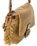 Fendi Mamma Baguette Medium Ff Jacquard Shoulder Bag