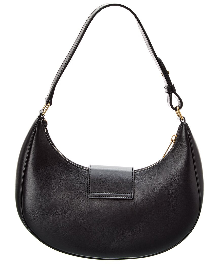 Celine Ava Triomphe Medium Leather Shoulder Bag