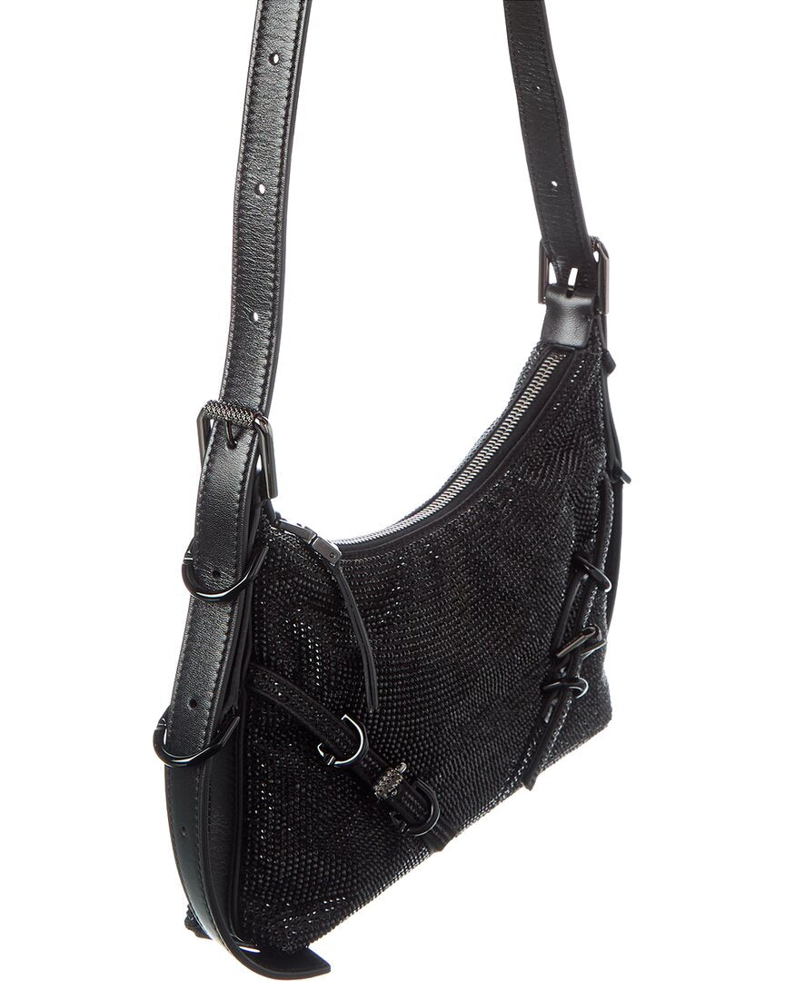 Givenchy Voyou Medium Silk Shoulder Bag