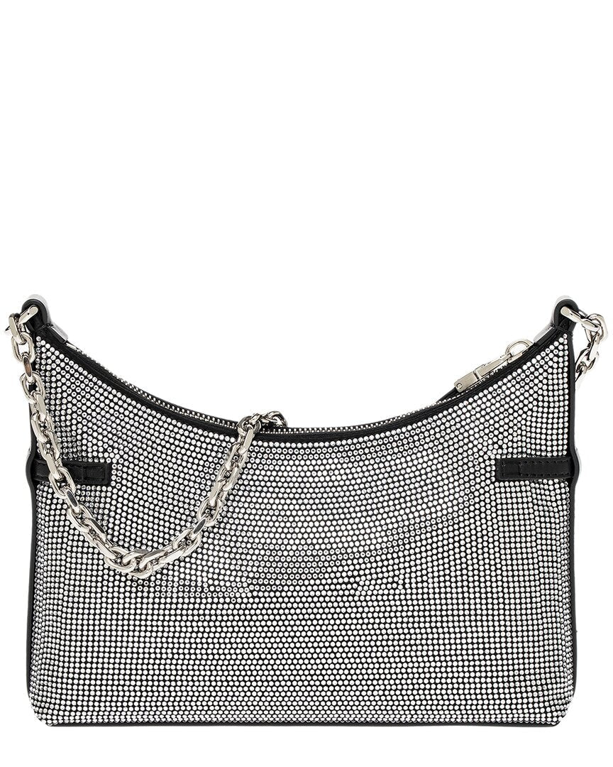 Givenchy Voyou Party Leather-Trim Crossbody