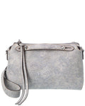 Fendi By The Way Soft Medium Denim-Effect Leather Shoulder Bag