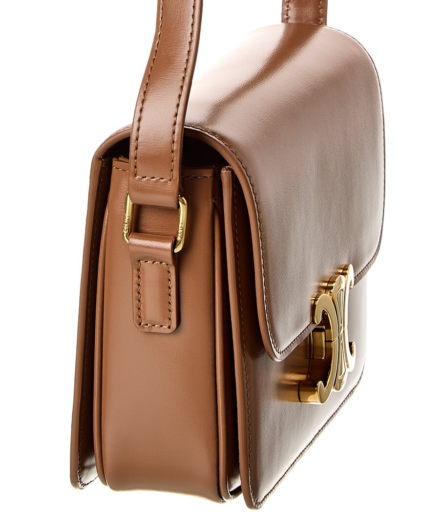 Celine Teen Triomphe Leather Shoulder Bag