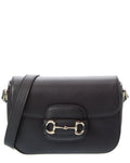 Gucci Horsebit 1955 Soft Small Top Handle Leather Shoulder Bag