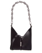 Givenchy Cut Out Micro Leather Hobo Bag