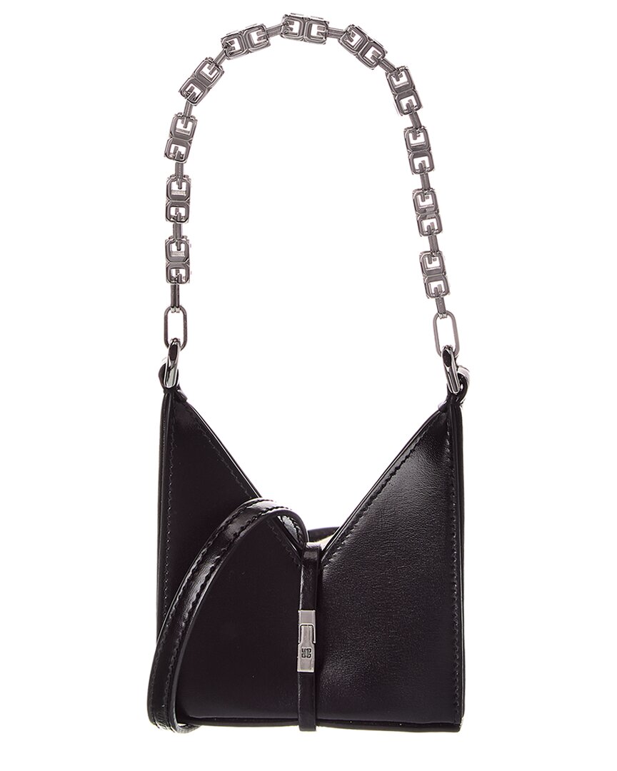 Givenchy Cut Out Micro Leather Hobo Bag