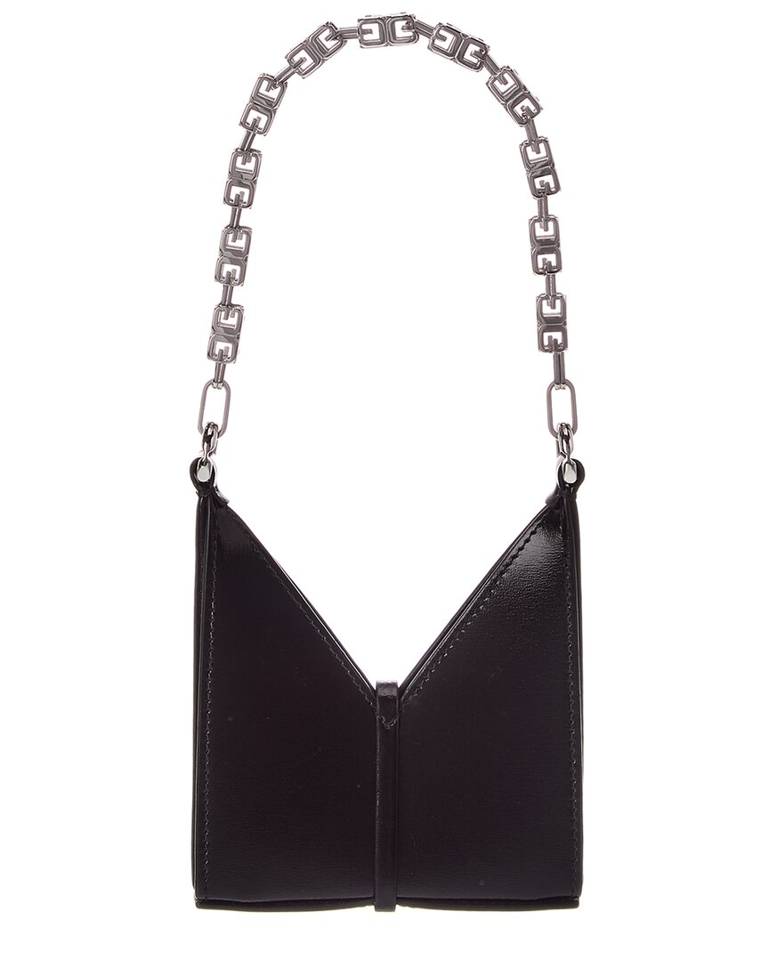 Givenchy Cut Out Micro Leather Hobo Bag