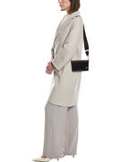 Fendi Squared Ff & Canvas Shoulder Bag