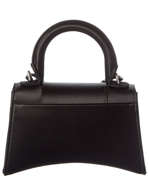 Balenciaga Hourglass Satin Shoulder Bag