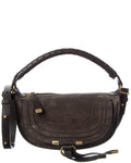 Chloé Marcie Mini Suede & Leather Shoulder Bag