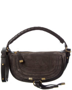 Chloé Marcie Mini Suede & Leather Shoulder Bag