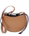Chloé Mate Small Leather Hobo Bag Brown Multi ONE SIZE