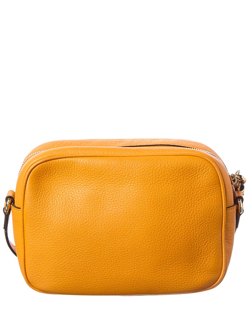 Gucci Curcuma Pebbled Calfskin Leather Small Soho Disco Bag (Authentic Pre-