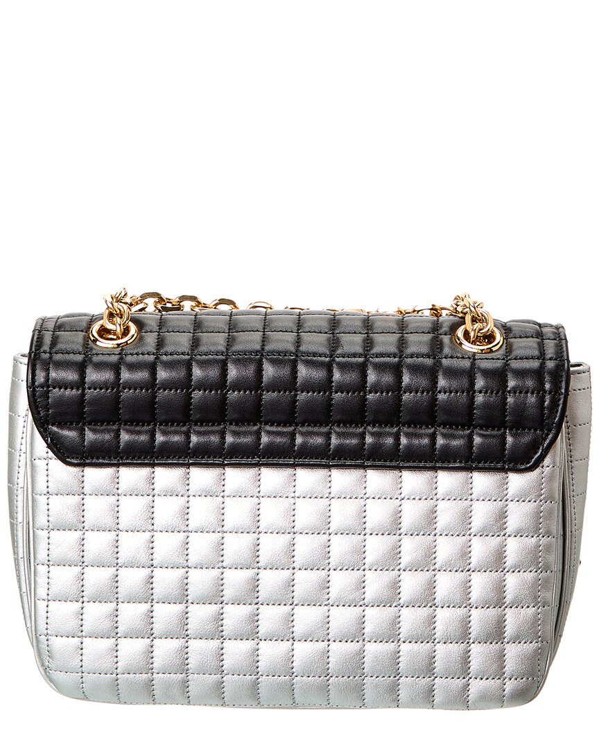 Celine C Medium Quilted Leather Shoulder Bag (Authentic Pre-Loved)