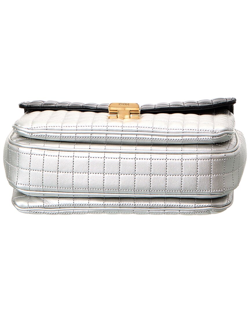 Celine C Medium Quilted Leather Shoulder Bag (Authentic Pre-Loved)