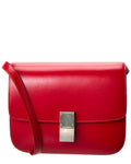 Celine Classic Medium Leather Shoulder Bag (Authentic Pre-Loved)