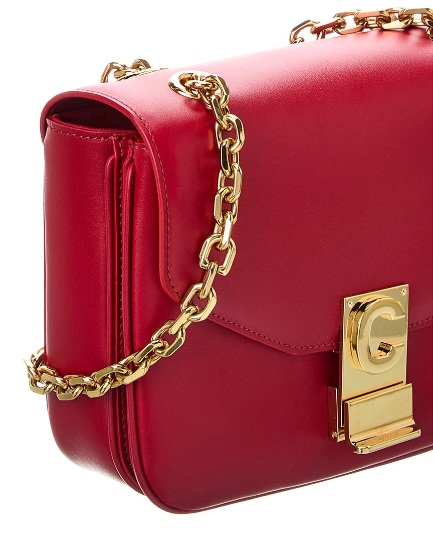 Celine C Small Leather Shoulder Bag (Authentic Pre-Loved)